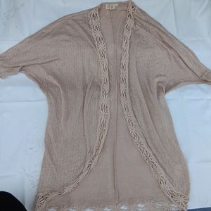 Pink Rose cardigan size M